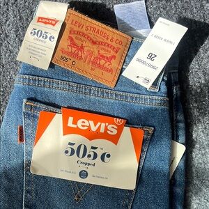 Levi's Blue Straight Jeans Timeless Design